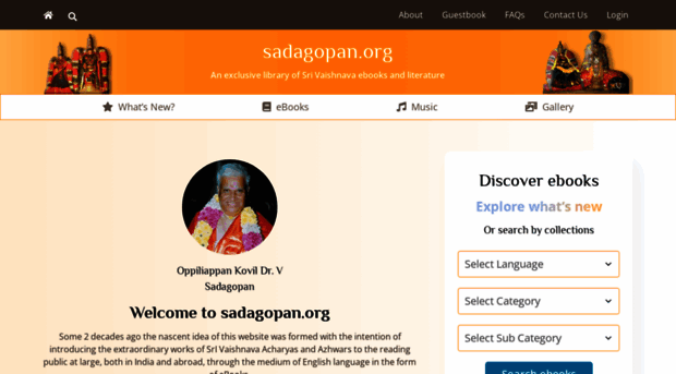 sadagopan.org