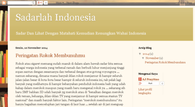 sadarlahindonesia.blogspot.com