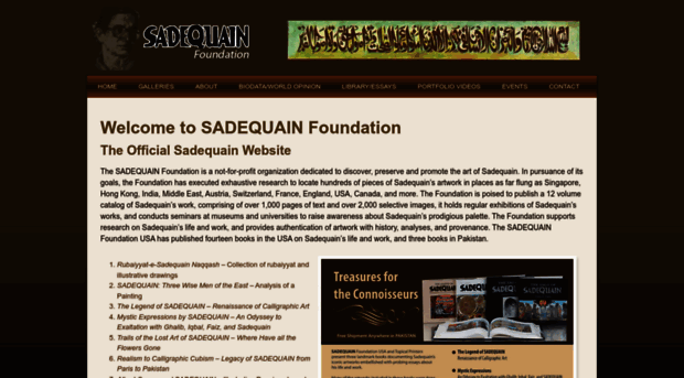 sadequainfoundation.com