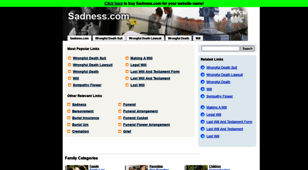 sadness.com