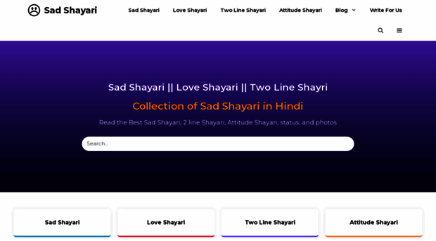 sadshayri.net