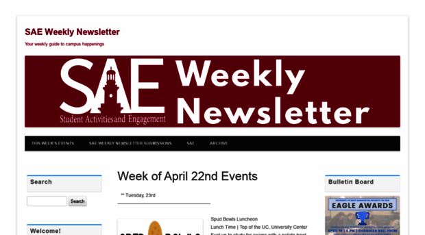 saeweeklynews.umwblogs.org