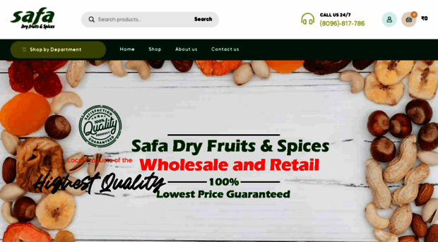 safadryfruitsandspices.com