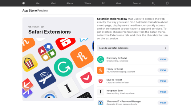 safari-extensions.apple.com