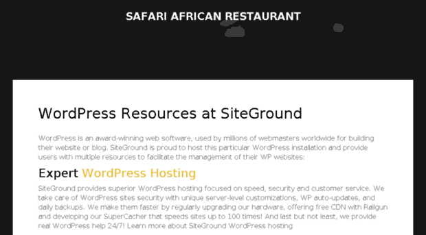 safariafricanrestaurant.com