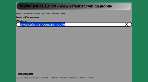 safaribet.com.gh.mobile.dnstree.com
