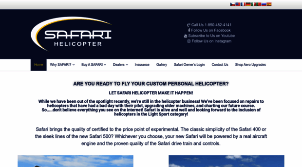 safarihelicopter.com