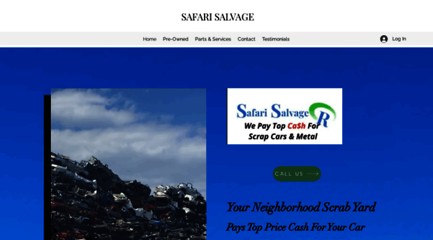 safarisalvage.com