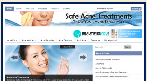 safeacnetreatments.com