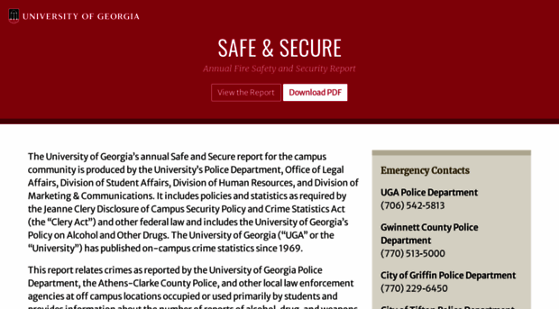 safeandsecure.uga.edu