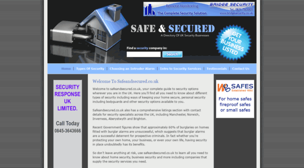 safeandsecured.co.uk