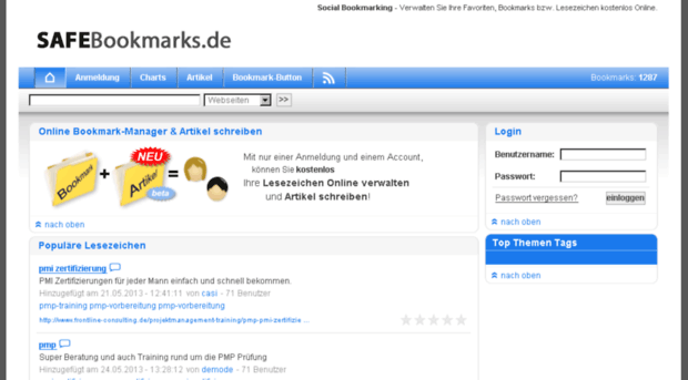 safebookmarks.de