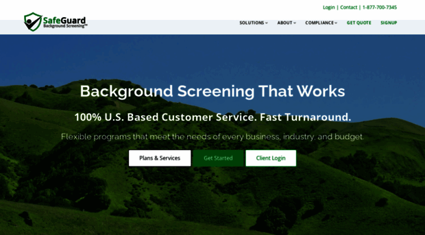 safeguardbackgroundscreening.com