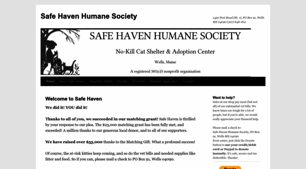 safehavenhumanesociety.org