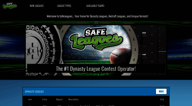 safeleaguesfantasy.com