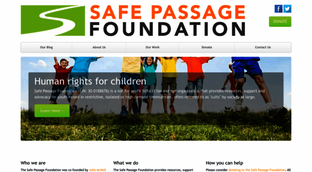 safepassagefoundation.org