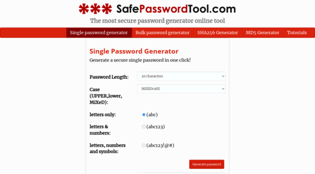 safepasswordtool.com