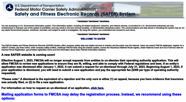 safer.fmcsa.dot.gov