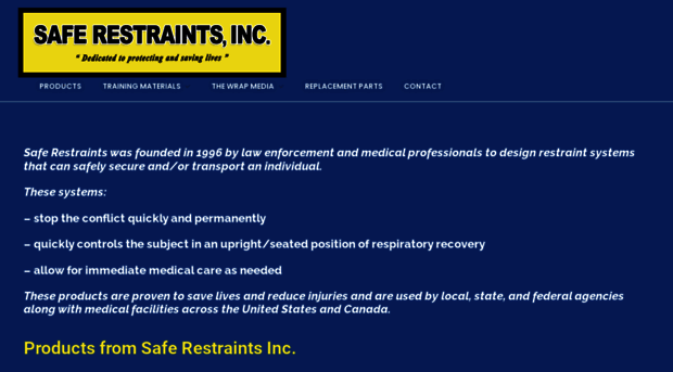 saferestraints.com