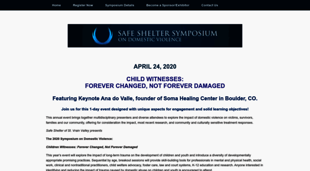 safesheltersymposium.org