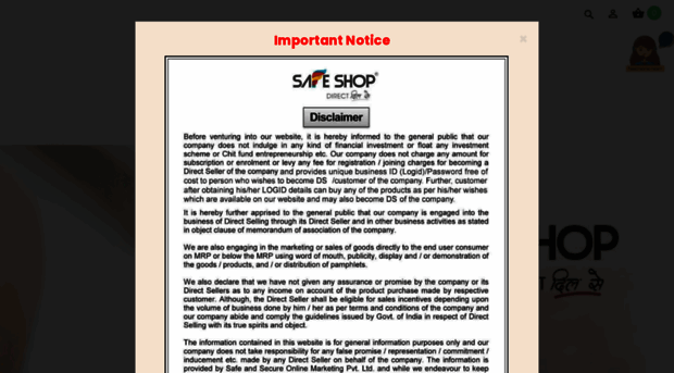 safeshopindia.com