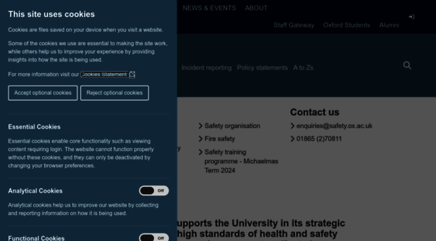 safety.admin.ox.ac.uk
