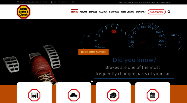 safetybrakeandclutch.com