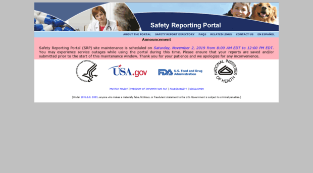 safetyreporting.hhs.gov