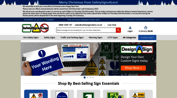 safetysigns4less.co.uk