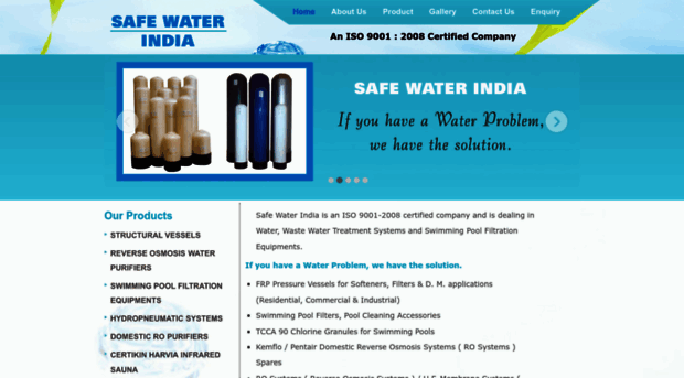 safewaterindia.net