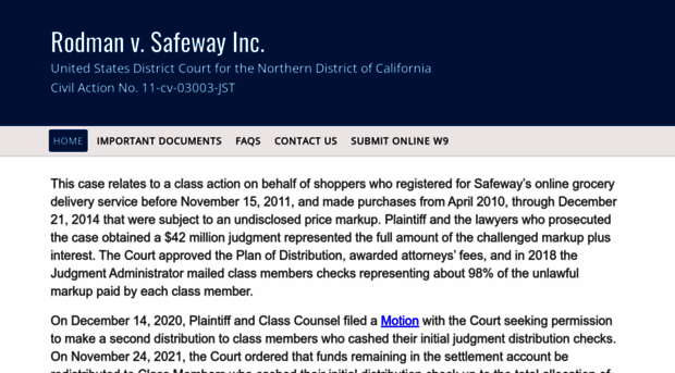 safewaygrocerydeliveryclassaction.com