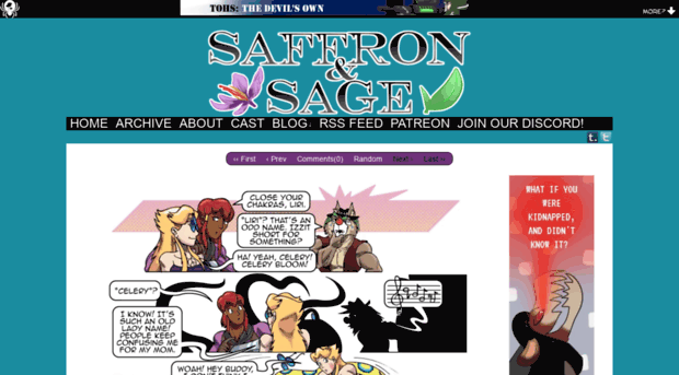 saffroncomic.com