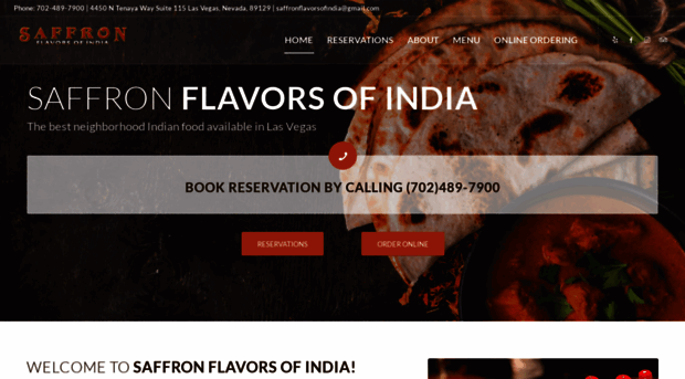 saffronflavorsofindia.com