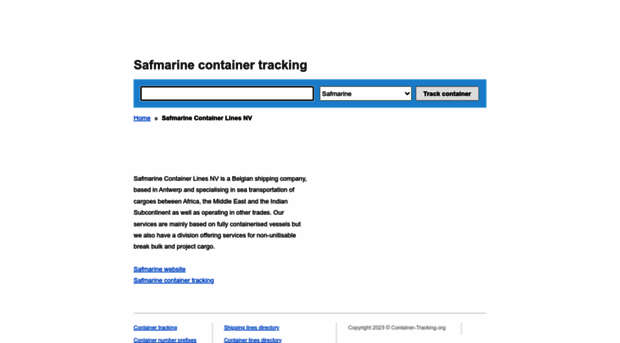 safmarine.container-tracking.org