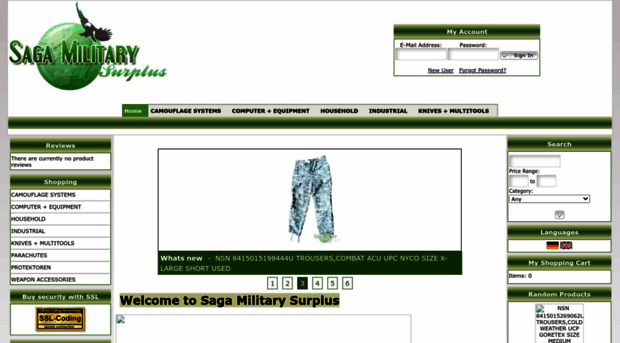 saga-military-surplus.com