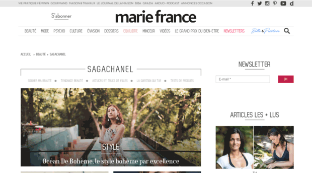 sagachanel.mariefrance.fr