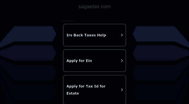 sagaetax.com