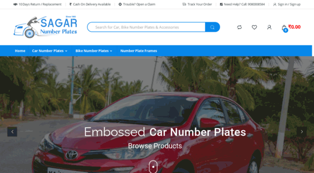 sagarnumberplates.com