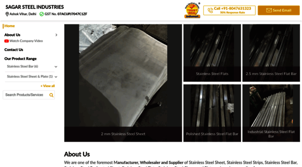 sagarsteelindustries.com