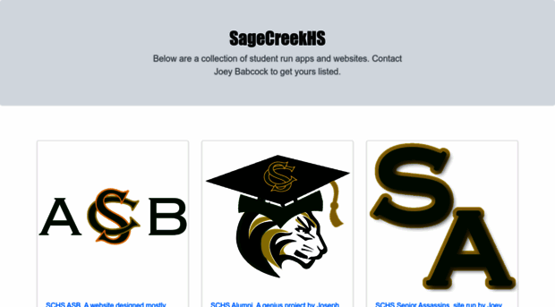 sagecreekhs.com