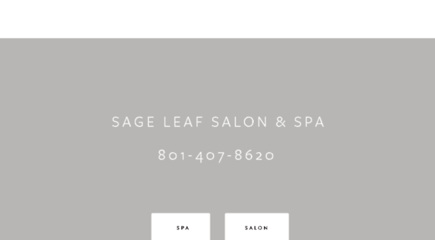 sageleafspa.com