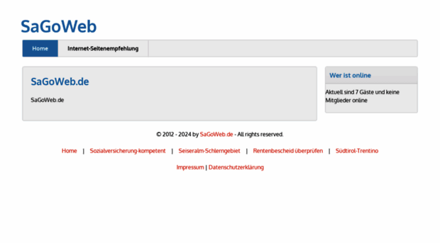 sagoweb.de