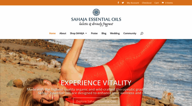 sahajaessentialoils.com