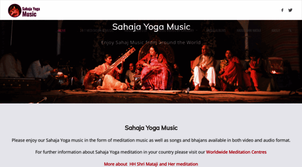 sahajayogamusic.com