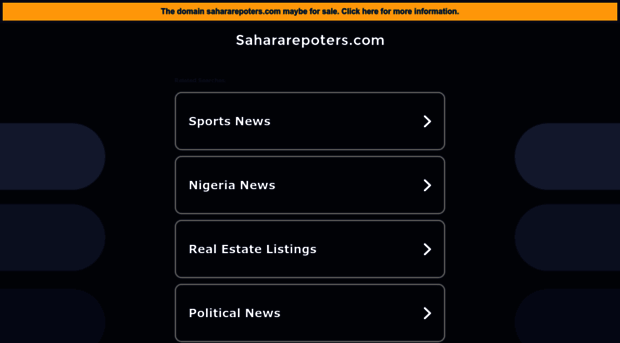 sahararepoters.com