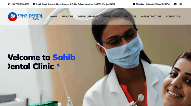 sahibdentalclinic.com