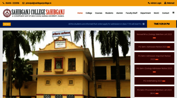 sahibganjcollege.in