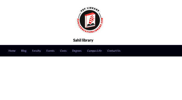 sahileducationlibrary.com