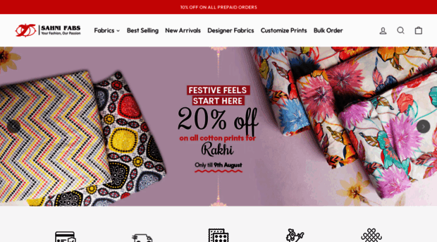 sahnifabrics.com