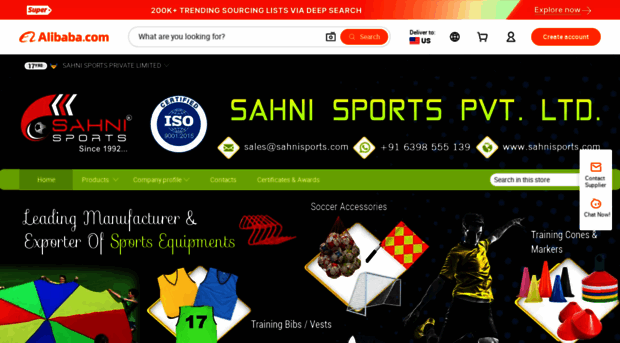 sahnisports.trustpass.alibaba.com